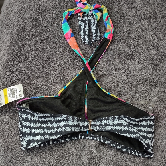 NEW NWT Bar III tribal M bikini top feathered daze Nordstrom - Picture 3 of 4